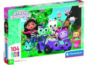 Clementoni puzzle 104 Gábinin kouzelný dům