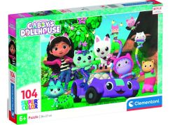 Clementoni puzzle 104 Gábinin kouzelný dům