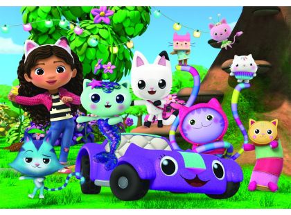 Clementoni puzzle 104 Gábinin kouzelný dům