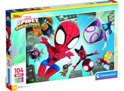 Clementoni puzzle 104 Maxi  Spidey a jeho úžasní kamarádi