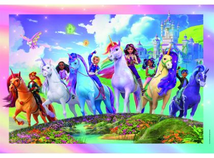 Clementoni puzzle 104 Super Unicorn Academy