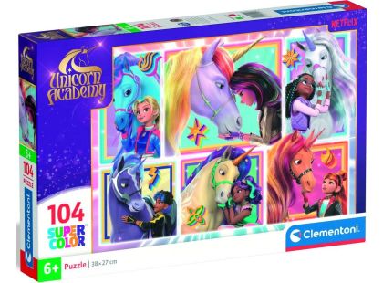 Clementoni puzzle 104 Unicorn Academy