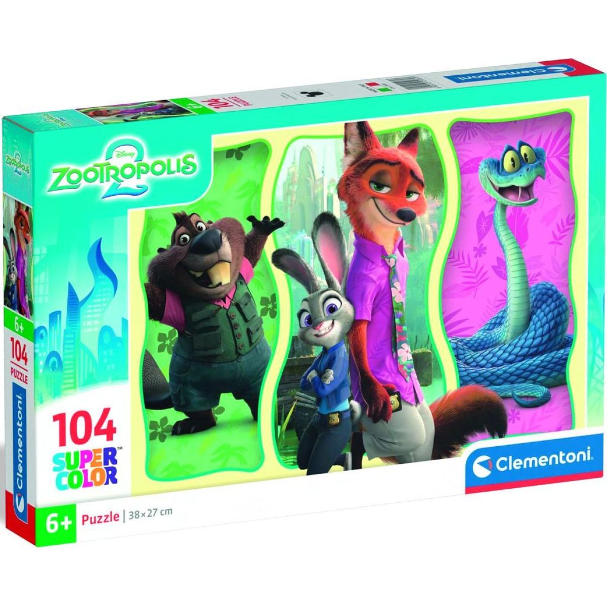 Mulan - Puzzle 104 Pz Clementoni Supercolor | Libreria La Cometa