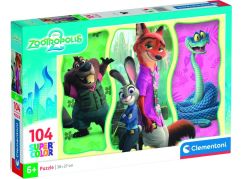 Clementoni puzzle 104 Zootopia