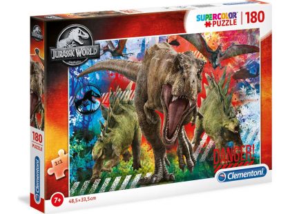 Clementoni Puzzle Jurassic world 180 dílků