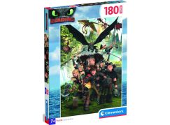 Clementoni puzzle 180 Super Jak vycvičit draka
