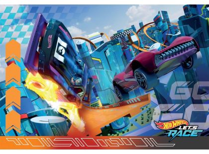 Clementoni Puzzle 2 x 60 dílků Hot Wheels