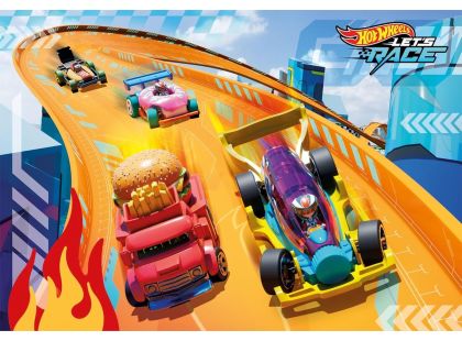 Clementoni Puzzle 24 dílků maxi Hot Wheels