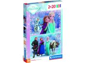 Clementoni puzzle 2X20 Ledové Království 2