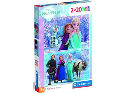 Clementoni puzzle 2X20 Ledové Království 2