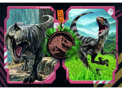 Clementoni puzzle 2X60 Jurský svět