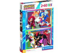 Clementoni puzzle 2X60 Sonic