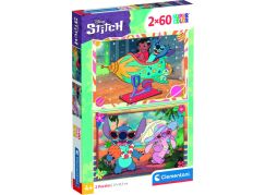 Clementoni puzzle 2X60 Stich