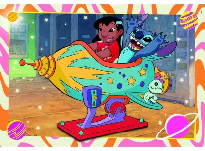 Clementoni puzzle 2X60 Stich