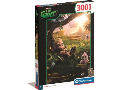 Clementoni Puzzle 300 dílků Marvel I am Groot