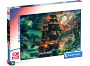Clementoni puzzle 300 Piráti Strašidelných moří