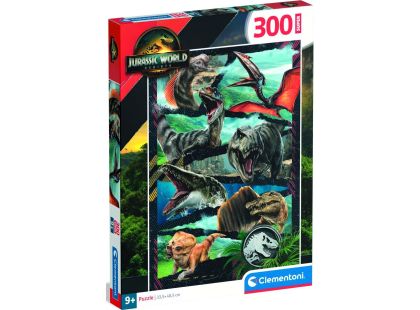 Clementoni puzzle 300 Super Jurský svět