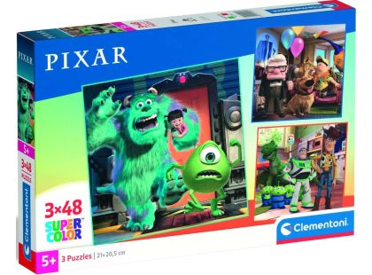 Clementoni puzzle 3X48 Disney Pixar