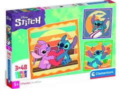 Clementoni puzzle 3X48 Stitch