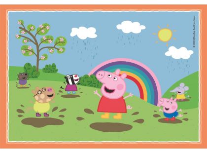 Clementoni Puzzle 4 v 1 Prasátko Peppa