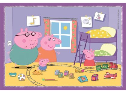 Clementoni Puzzle 4 v 1 Prasátko Peppa