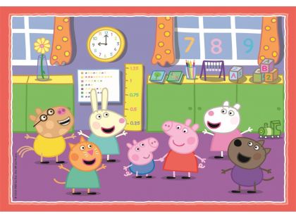 Clementoni Puzzle 4 v 1 Prasátko Peppa