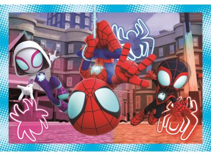 Clementoni Puzzle 4 v 1 Spidey and his amazing friends