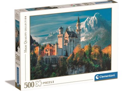 Clementoni Puzzle 500 dílků Zámek Neuschwanstein