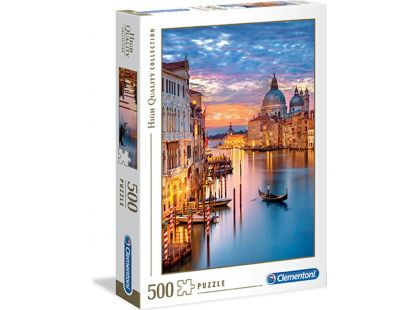 Clementoni Puzzle Osvětlené Benátky 500 dílků
