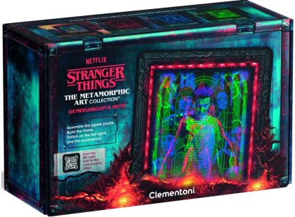 Clementoni puzzle 520 Svítící metamorfické puzzle Stranger Things Eleven