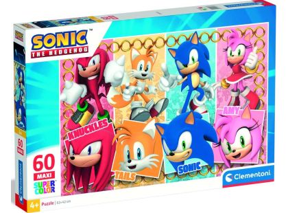 Clementoni puzzle 60 Maxi Sonic