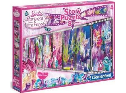 Clementoni Puzzle Barbie Story 200 dílků