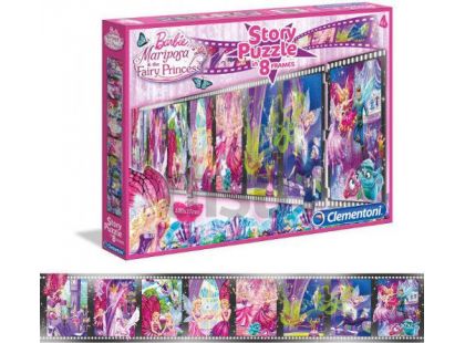 Clementoni Puzzle Barbie Story 200 dílků