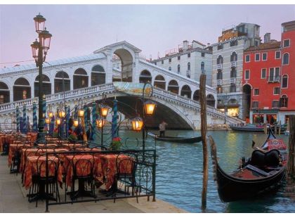 Clementoni Puzzle Benátky Most Rialto 1500d