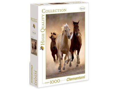 Clementoni Puzzle Běžící koně 1000 d