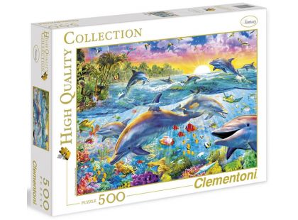 Clementoni Puzzle Delfíni 500d