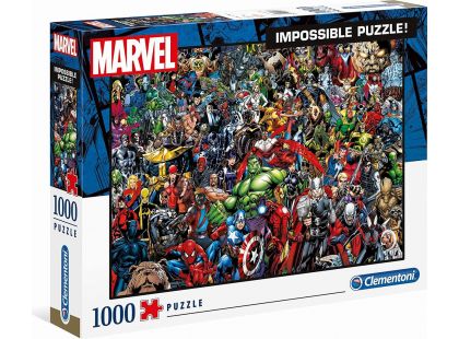 Clementoni Puzzle Impossible Marvel 1000 dílků