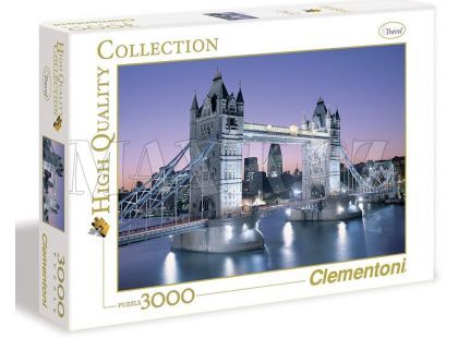 Clementoni Puzzle Londýn Most Bridge 3000 dílků