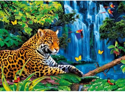 Clementoni Puzzle Magic 3D Jaguar Jungle 1000d