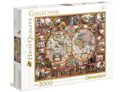 Clementoni Puzzle Mapa 2000d