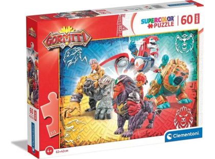 Clementoni Puzzle maxi Gormiti II. 60 dílků - Poškozený obal