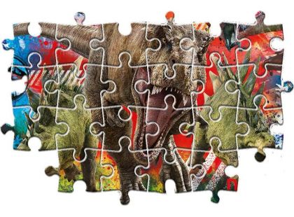 Clementoni Puzzle Supercolor maxi Jurský svět 60 dílků
