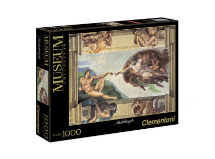 Clementoni Puzzle Museum 1000 dílků, Michelangelo Stvoření Adama