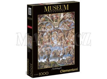Clementoni Puzzle Museum Michelangelo Poslední soud 1000d