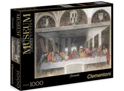 Clementoni Puzzle Museum Poslední večeře 1000 dílků