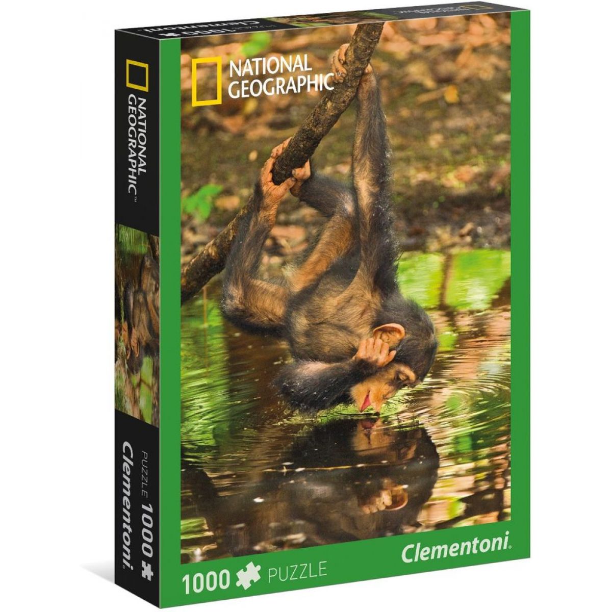 Clementoni Puzzle National Geographic Šimpanz 1000d