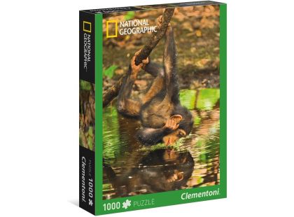 Clementoni Puzzle National Geographic Šimpanz 1000d