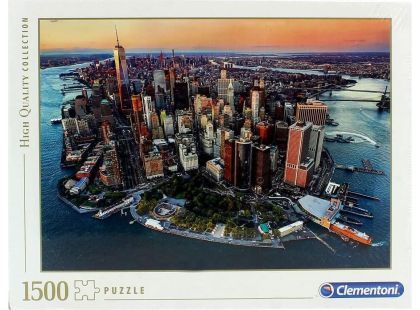 Clementoni Puzzle New York pohled z výšky 1500 dílků