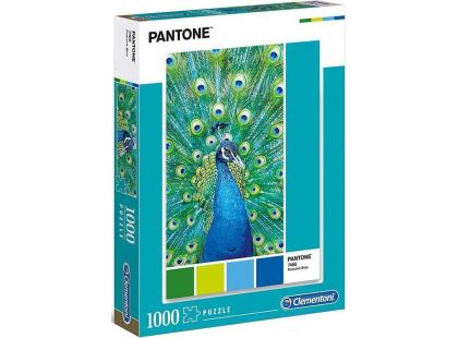 Clementoni Puzzle Pantone Páv modrý 1000 dílků
