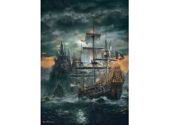 Clementoni Puzzle Pirátská loď 1500 dílků